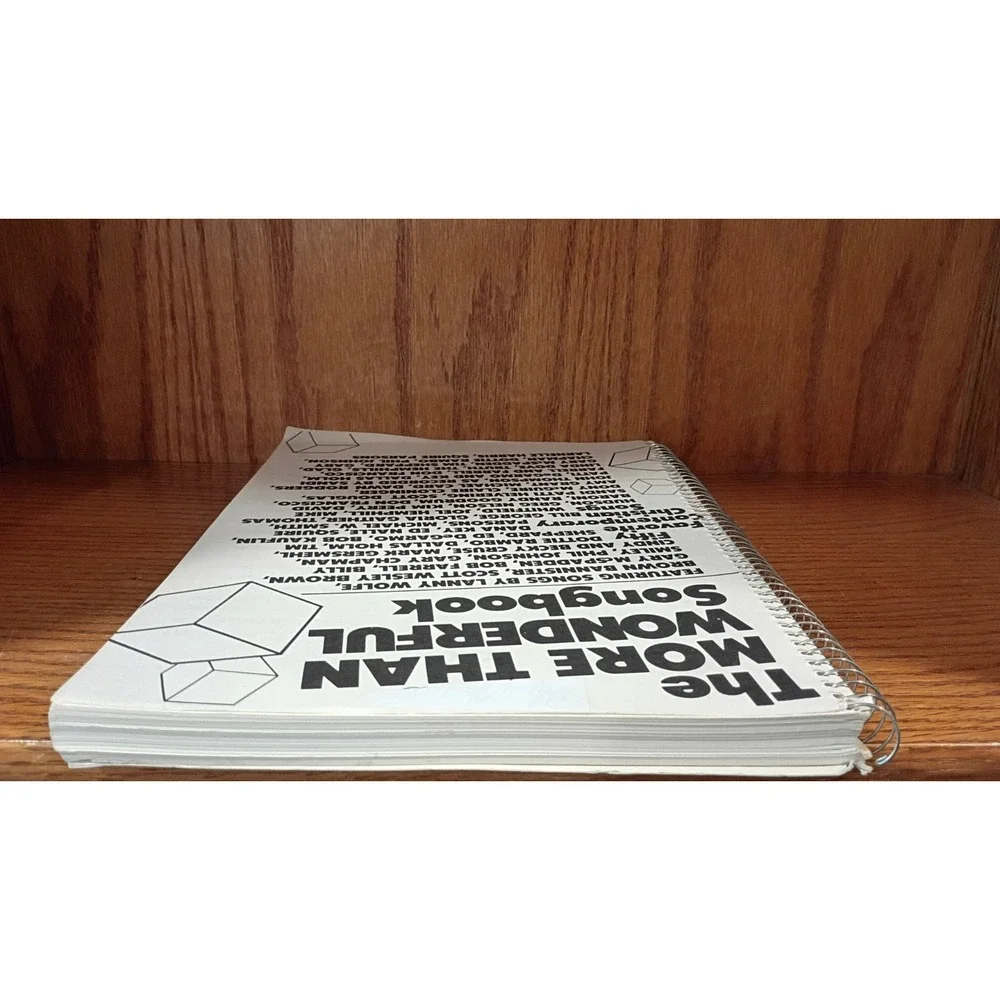 The More Than Wonderful Songbook Fifty Favorite Contemporary Christian Songs